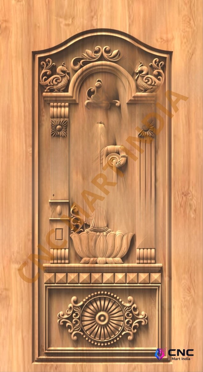 GSK EMBOSSING - EMD-86 Divine Carved Relief CNC Design